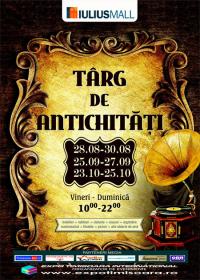 Târgul de Antichități Timișoara - ediția a XCV-a, 28-30 august 2015